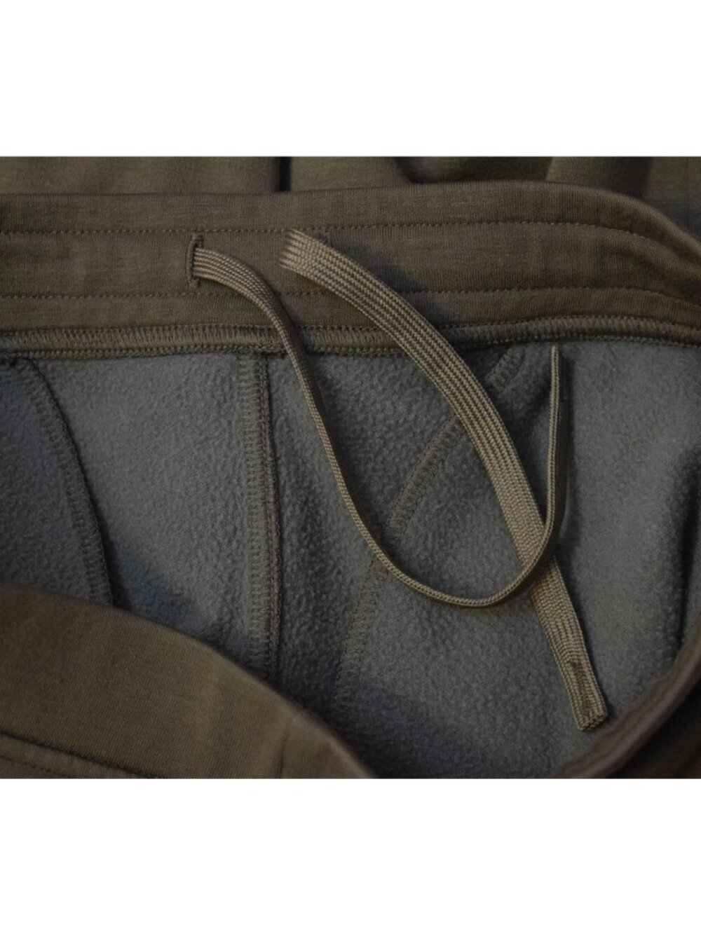 UNIQLO OLIVE GREEN DRAWSTRING SWEATPANTS - Picture 3 of 8